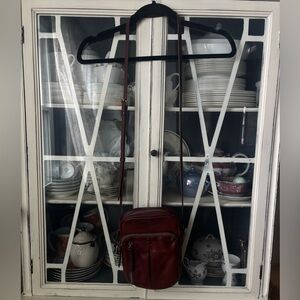 American Leather Crossbody Bag